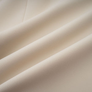Aurohaya Chloé cream-white fitted mini dress
