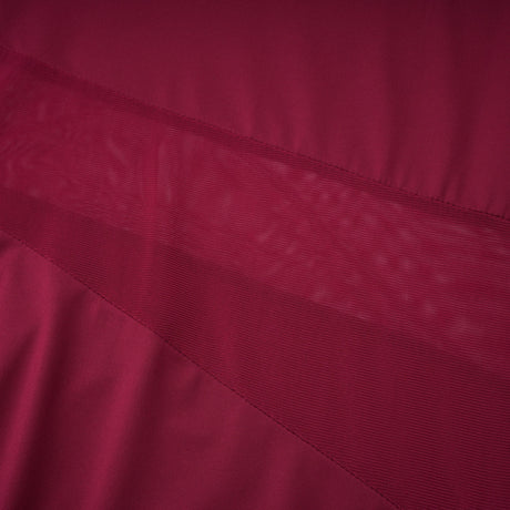 Aurohaya Anastasia Burgundy One Shoulder Gathered Maxi Dress