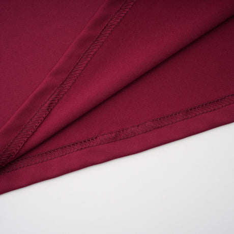 Aurohaya Anastasia Burgundy One Shoulder Gathered Maxi Dress