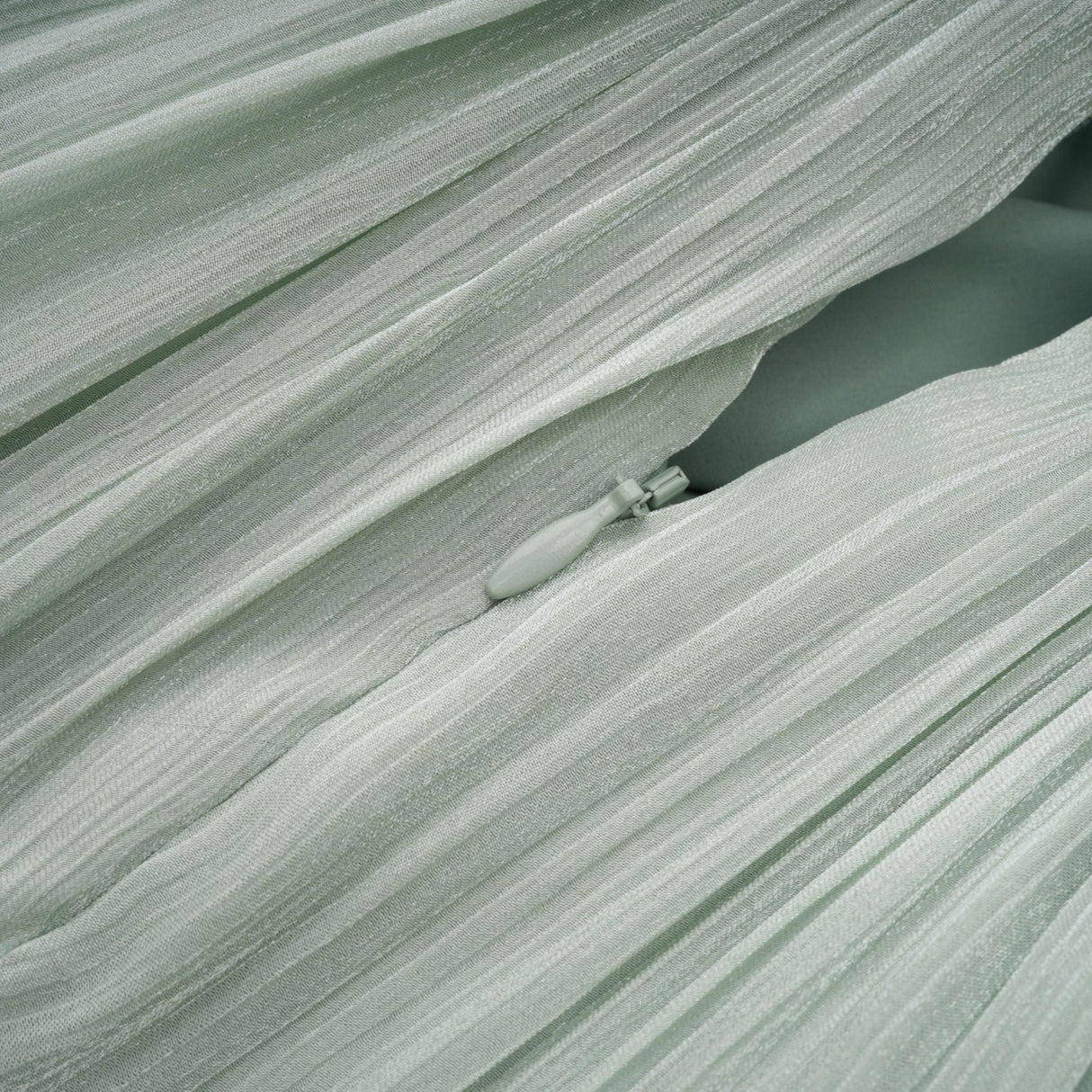 Aurohaya Verdelune Mint Green Gathered Maxi Dress