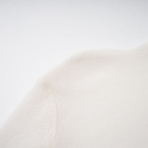 Aurohaya Lark White Tulle Panel Knit Midi Dress
