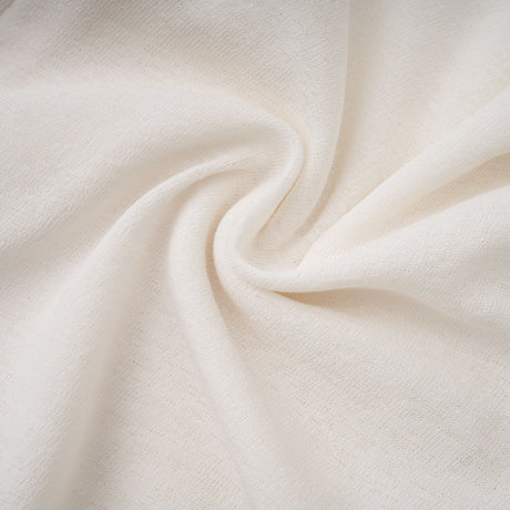 Aurohaya Lark White Tulle Panel Knit Midi Dress