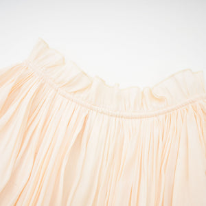 Aurohaya Ophélie cape-design midi dress