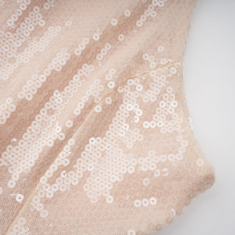 Aurohaya Uranie black panelled sequined corset maxi dress
