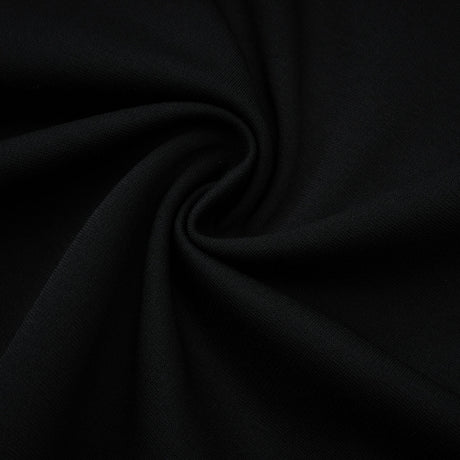 Aurohaya Uranie black panelled sequined corset maxi dress