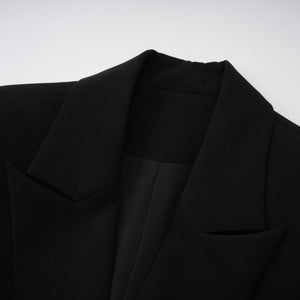 Aurohaya Rébecca Color Block Mini Blazer Dress