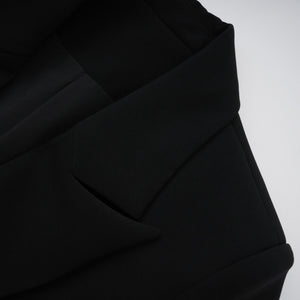 Aurohaya Rébecca Color Block Mini Blazer Dress