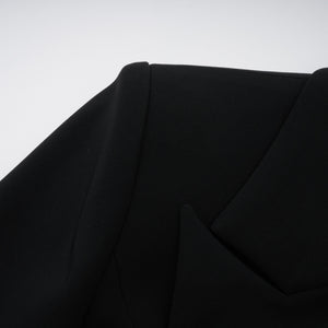 Aurohaya Rébecca Color Block Mini Blazer Dress