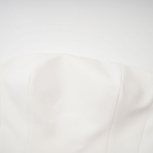 Aurohaya Mélanie White Corset Dress & Mesh Skirt Set