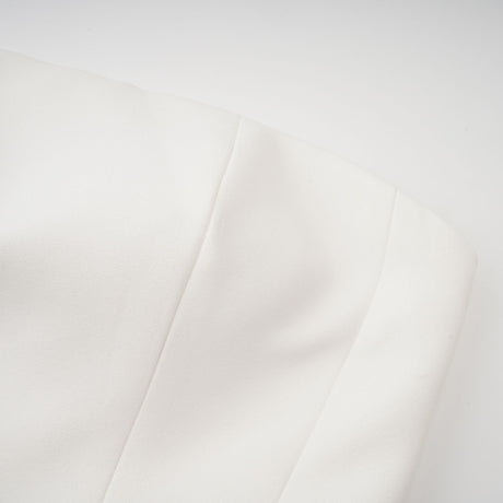 Aurohaya Mélanie White Corset Dress & Mesh Skirt Set