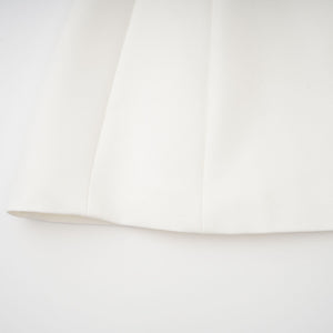 Aurohaya Mélanie White Corset Dress & Mesh Skirt Set