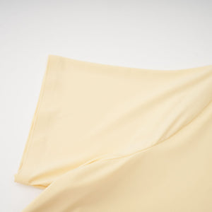 Aurohaya Fenella Asymmetrical Draped Cape & Dress Matching Set