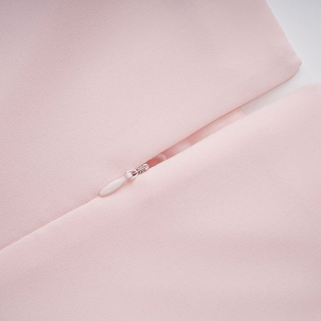 Aurohaya Gunnel Pink Flared Embellished Maxi Gown