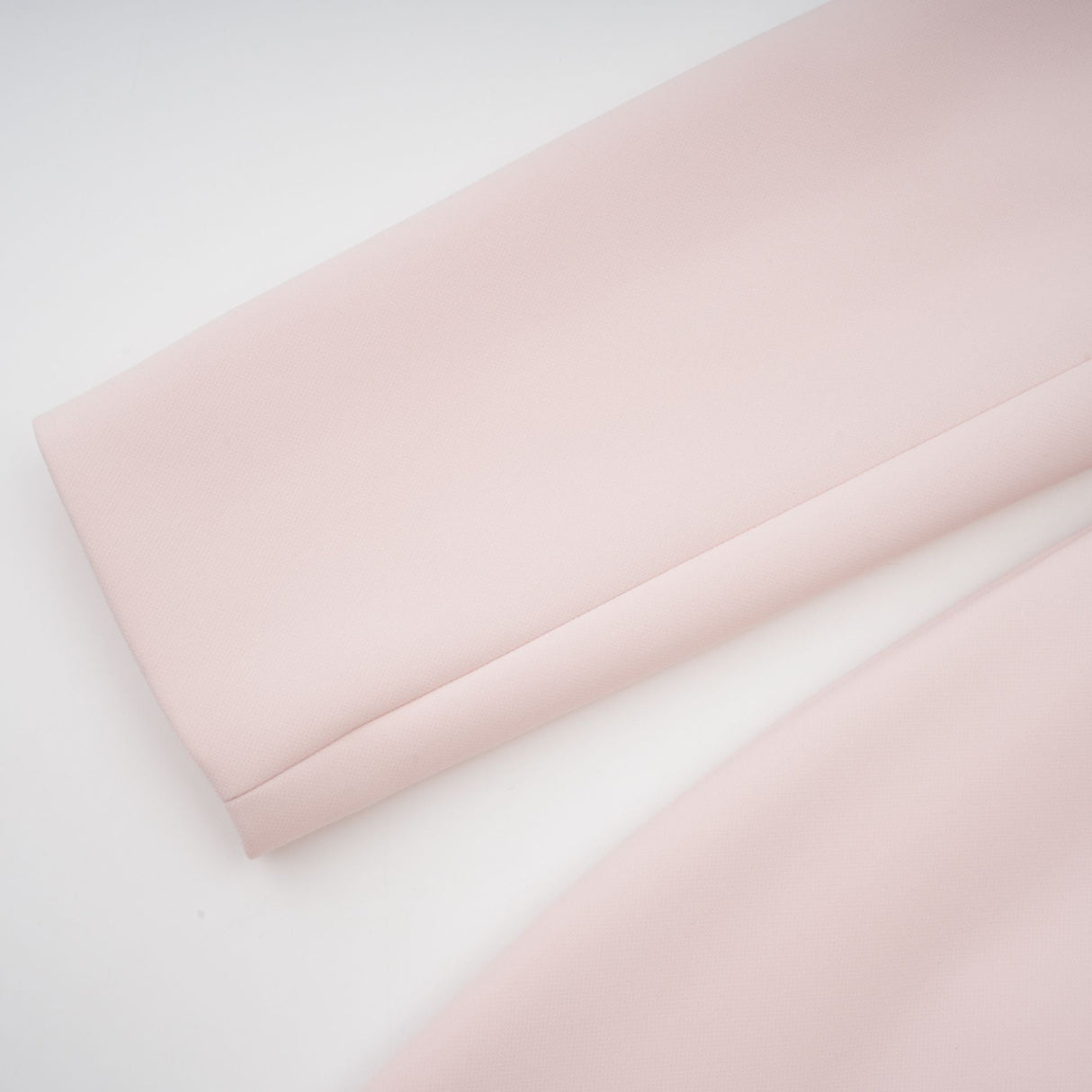 Aurohaya Anaïs pink crystal color-blocked midi dress