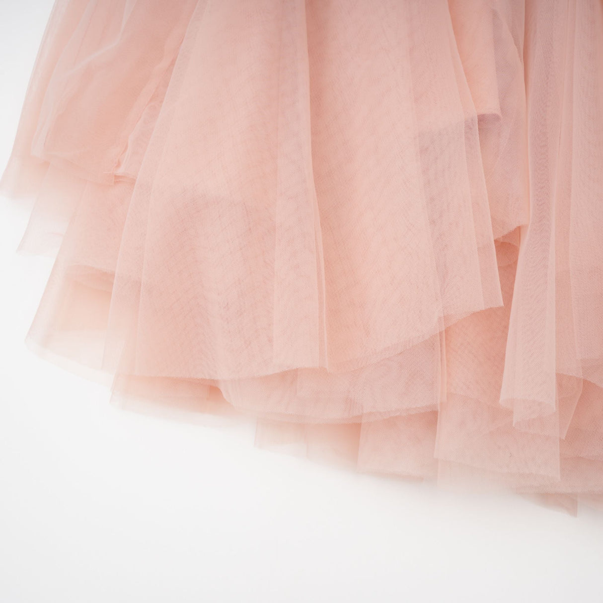 Aurohaya Ulrique Pink Lace Corset Tulle Maxi Dress