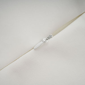 Aurohaya Nathalie white tulle-panelling maxi dress