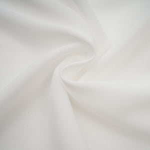 Aurohaya Gitta white ribbon-design ruched mini dress