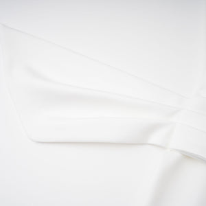 Aurohaya Felice White Structured Cape & Corset Dress Set