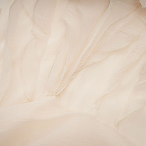 Aurohaya Hélène faux-flower layered ruffled mini dress