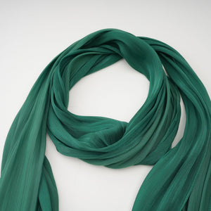 Aurohaya Emerald Green One Shoulder Ruched Maxi Dress