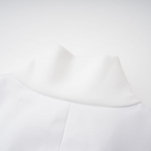 Aurohaya Felice White Structured Cape & Corset Dress Set