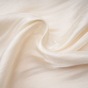 Aurohaya Gustave Neutral Ruched Cape Ruffled Maxi Dress