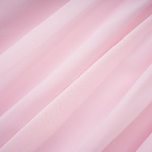 Aurohaya Romane Pink Strapless Corset Chiffon Maxi Dress