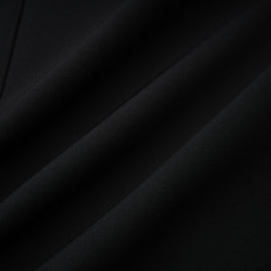 Aurohaya Bokamoso Black Lace Panel Maxi Gown