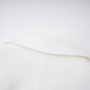 Aurohaya Osanne White Double Breasted Blazer Mini Dress