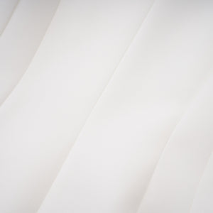 Aurohaya Acharya White Shawl Lapel Mini Dress