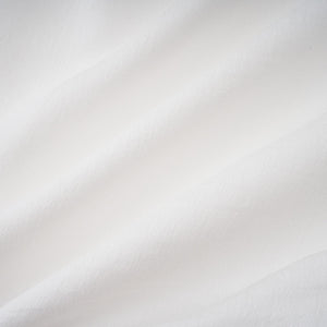 Aurohaya Quincie white shirred flounced mini dress