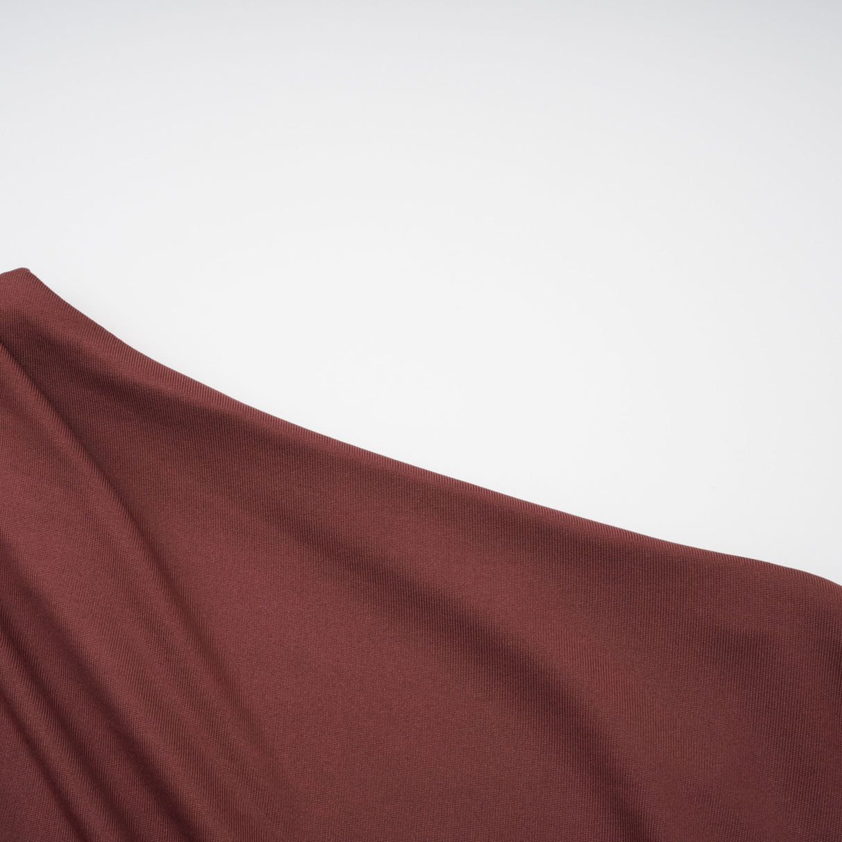 Aurohaya Seren Brown Ruched Tulle Panel Maxi Dress