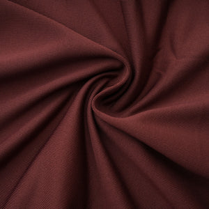 Aurohaya Seren Brown Ruched Tulle Panel Maxi Dress