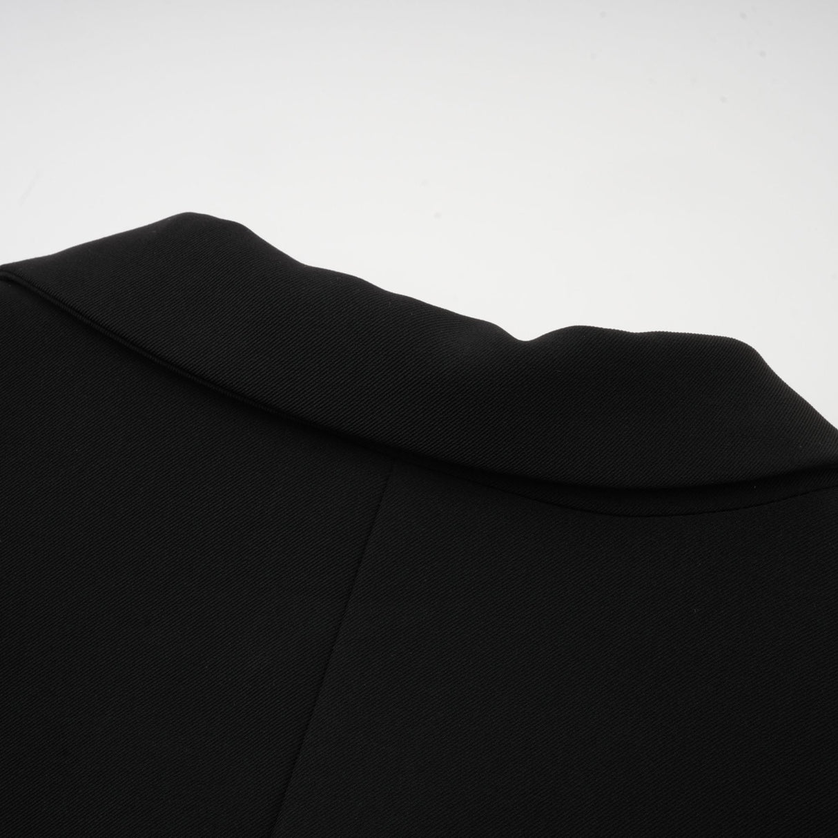 Aurohaya Aurore black single-breasted blazer dress