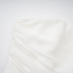 Aurohaya Léonie White Tulle Cape & Dress Set