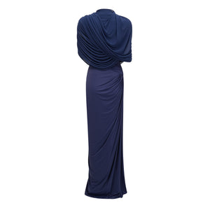 Aurohaya Lyra Sapphire Serenity Maxi Dress