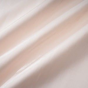 Aurohaya Hege Cream Glossy Ruched Cape Maxi Dress