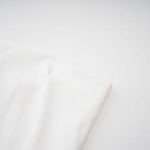 Aurohaya Elowen White Halter Neck Draped Maxi Dress