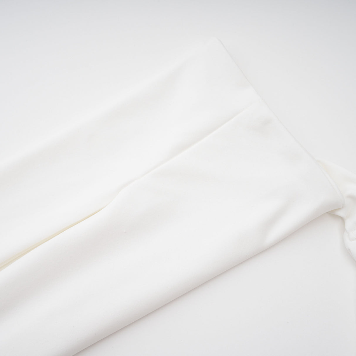 Aurohaya Elowen White Halter Neck Draped Maxi Dress