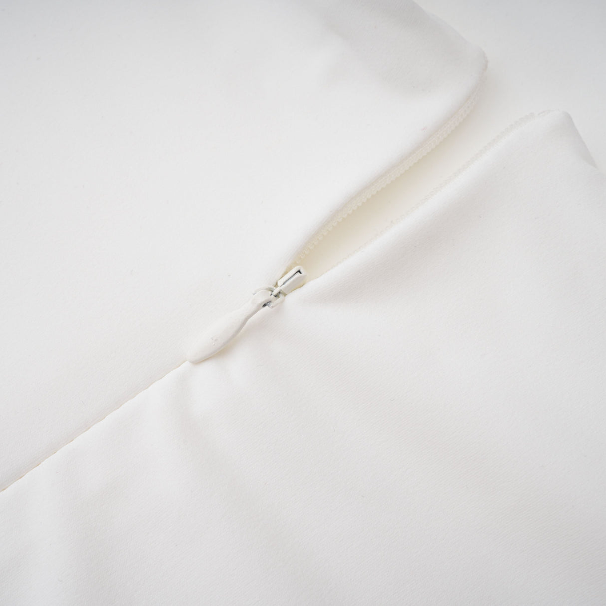 Aurohaya Elowen White Halter Neck Draped Maxi Dress