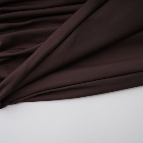 Aurohaya Fée Brown Asymmetrical Ruched Mini Dress