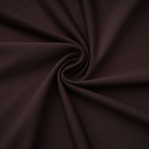 Aurohaya Fée Brown Asymmetrical Ruched Mini Dress