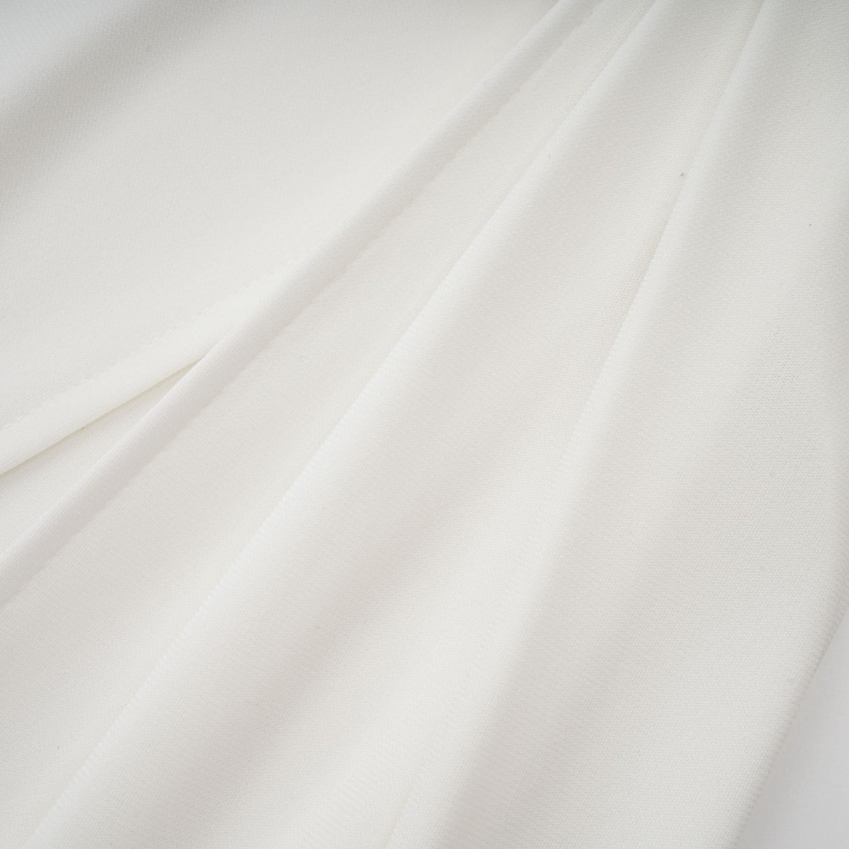 Aurohaya Mystérieuse White Turtleneck Draped Maxi Dress