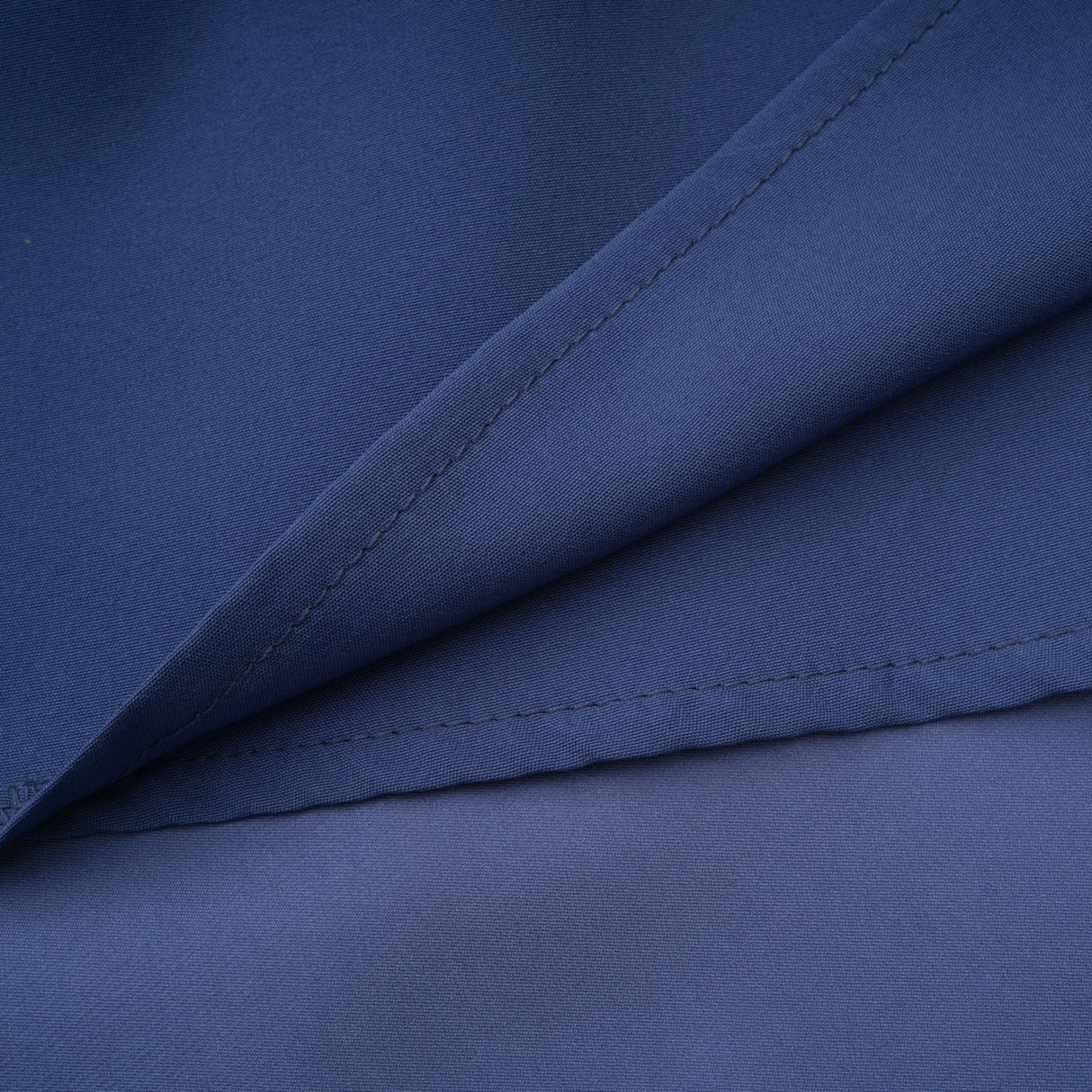 Aurohaya Angelína Blue Diagonal Pleated Gathered Maxi Gown