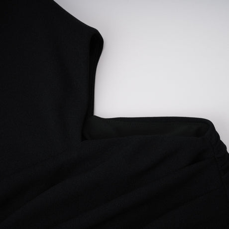 Aurohaya Kaelin Black Halterneck Cut Out  Maxi Dress