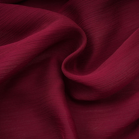 Aurohaya Théa Burgundy Asymmetrical Ruched Mini Dress