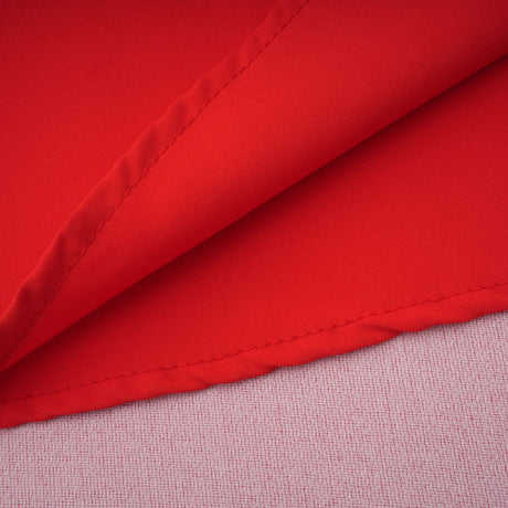 Aurohaya Aventin Red Godet Design Midi Dress