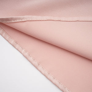 Aurohaya Everleigh Champagne Satin Top & Skirt Set With Cape Detail