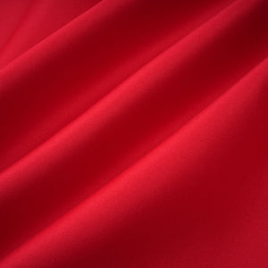 Aurohaya Aventin Red Godet Design Midi Dress