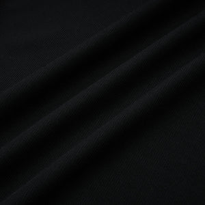Aurohaya Greta Black Ruched Sheer Mesh Maxi Dress
